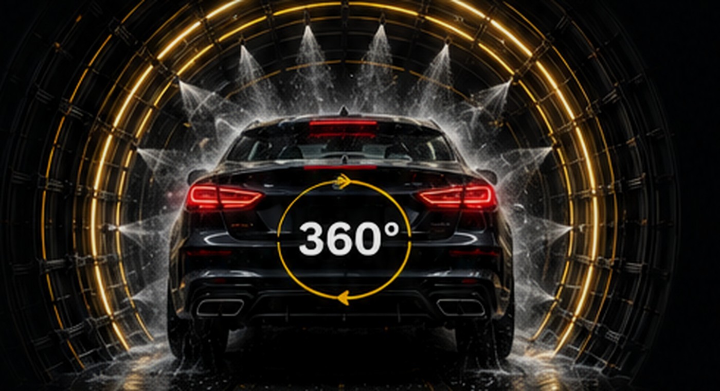 Autoclub Premium 360 derece araç yıkama sistemi